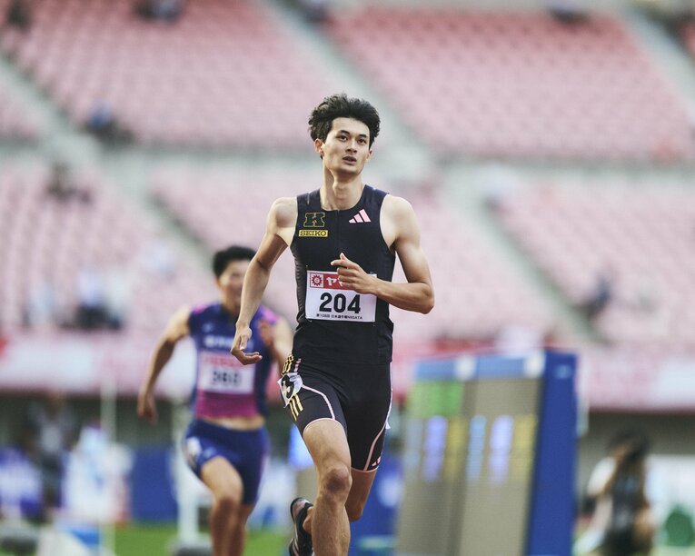 予選での走り。春のGPシリーズと併せて様々な走りを試行錯誤してきた　©Yuki Suenaga