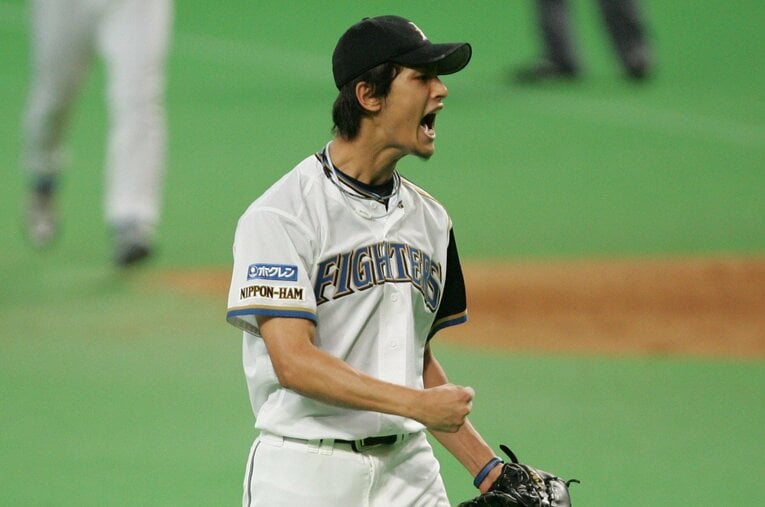 2006年、中日との日本シリーズ第５戦に登板したダルビッシュ有　©Hideki Sugiyama