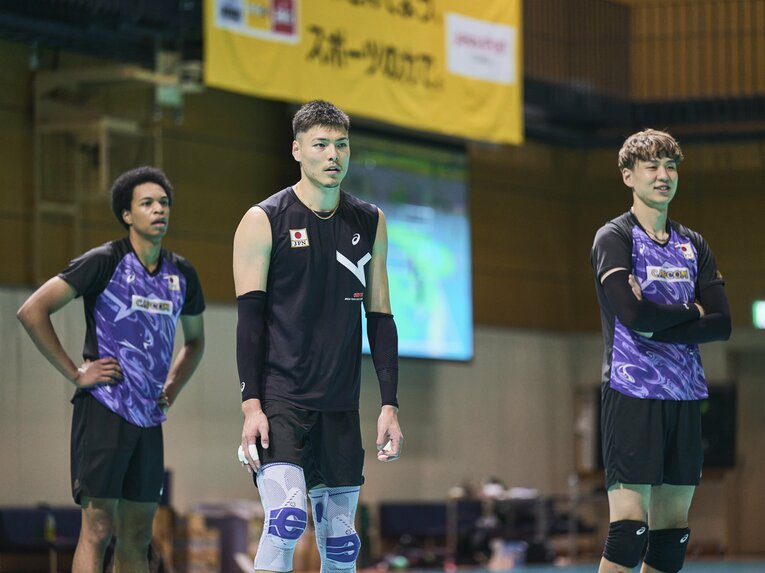 高橋健太郎（日本代表合宿の練習風景）©︎Yuki Suenaga