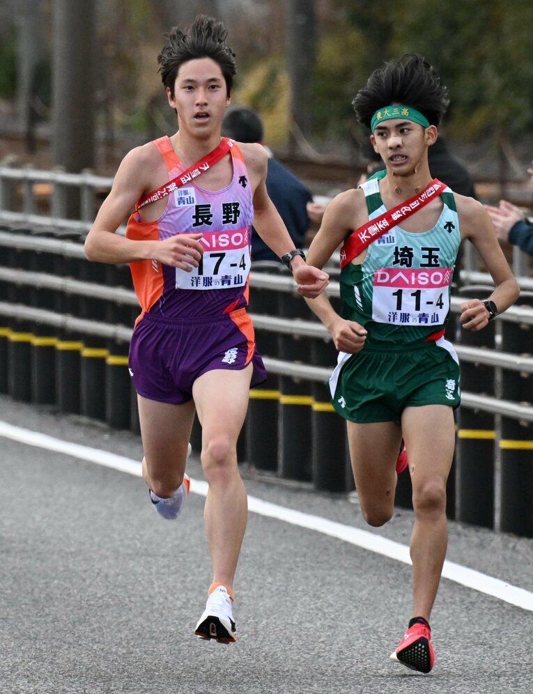 都道府県対抗男子駅伝では、4区区間賞で長野県の優勝に貢献した永原　©JIJI PRESS