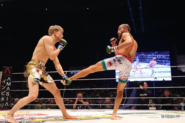 朝倉海vsフアン・アーチュレッタ　©RIZIN FF