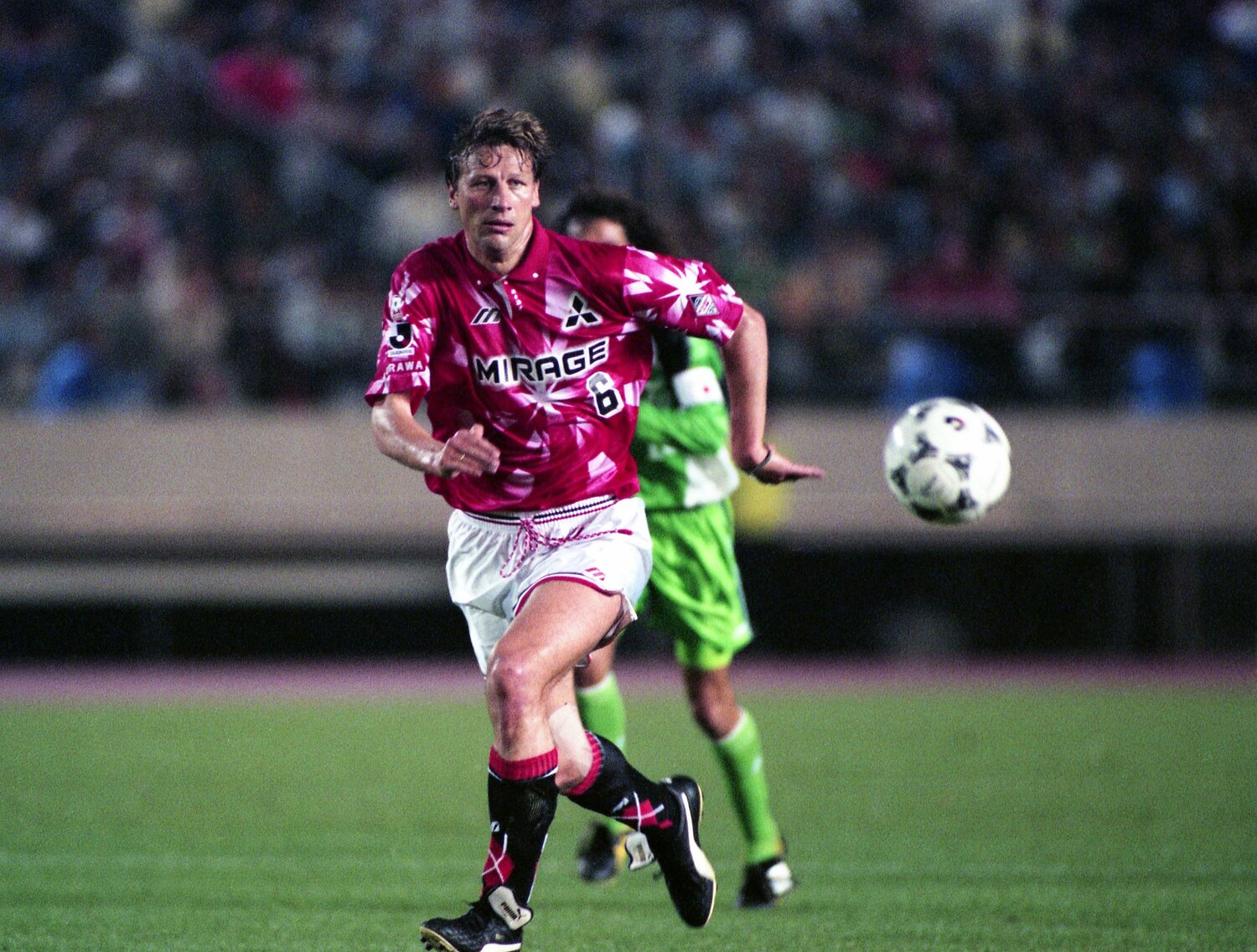 浦和レッズ時代のブッフバルト（1995年）©︎Getty Images
