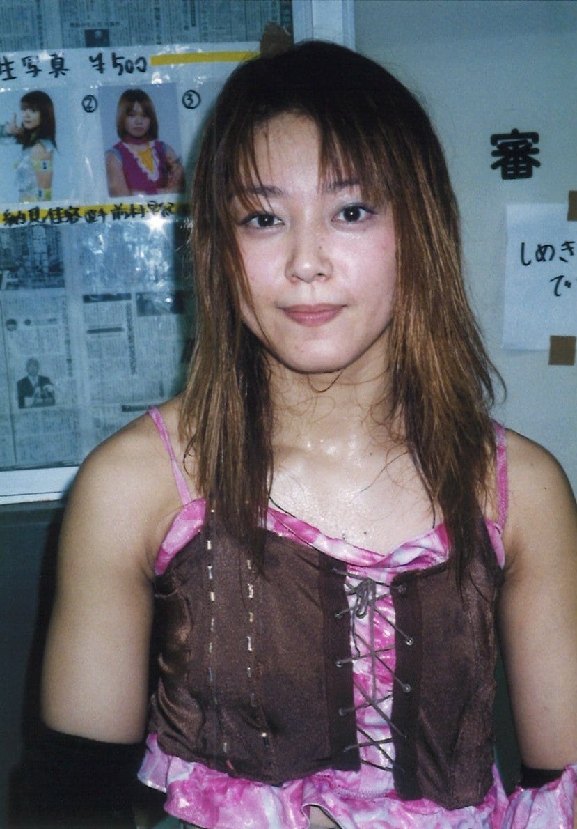 全女時代の納見さん　©本人提供