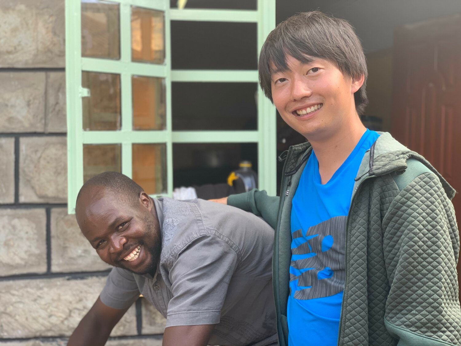 ケニアにて　写真は本人提供