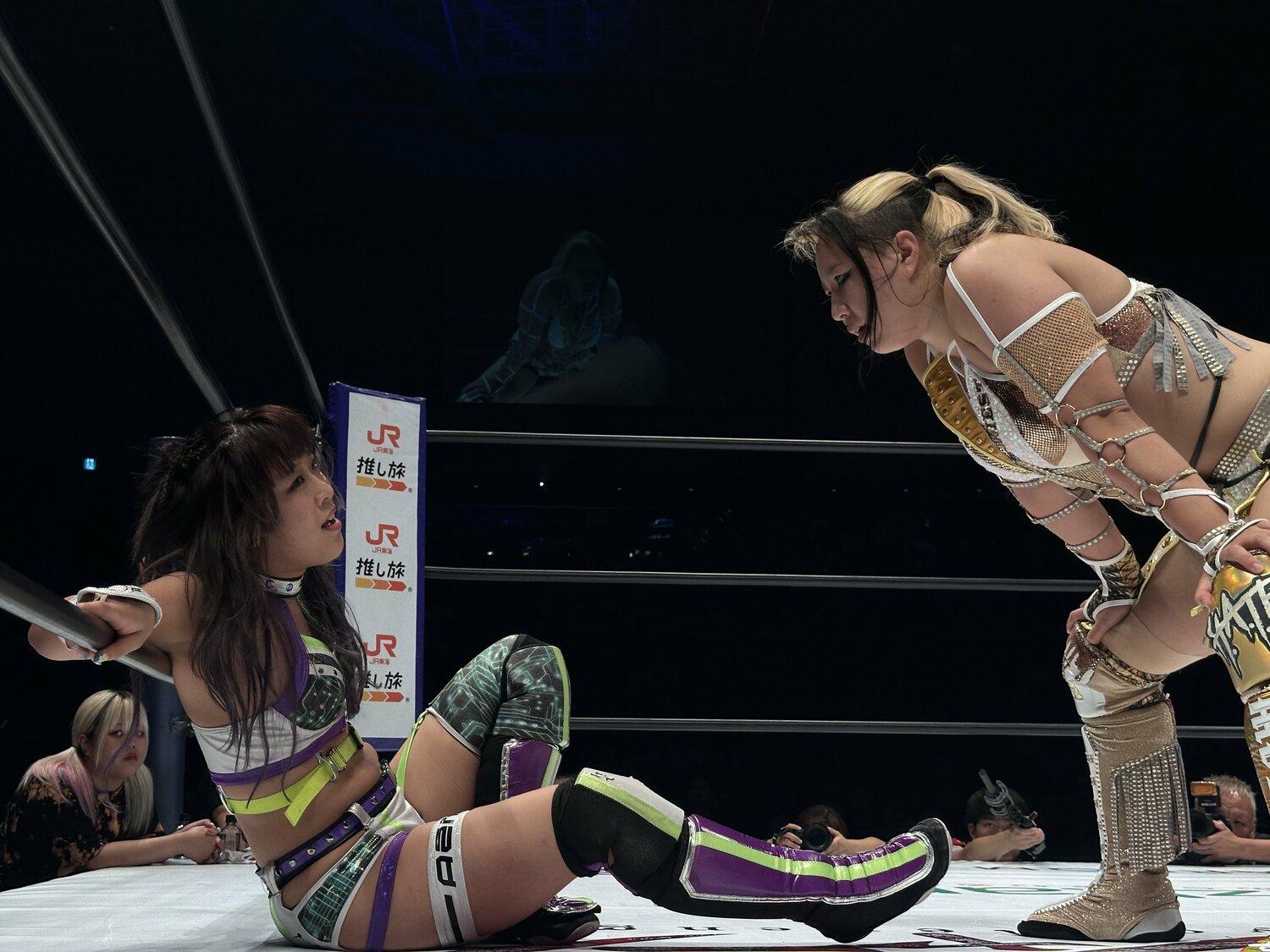 元タッグパートナー対決となった決勝戦だが、桃に感傷はなかったという