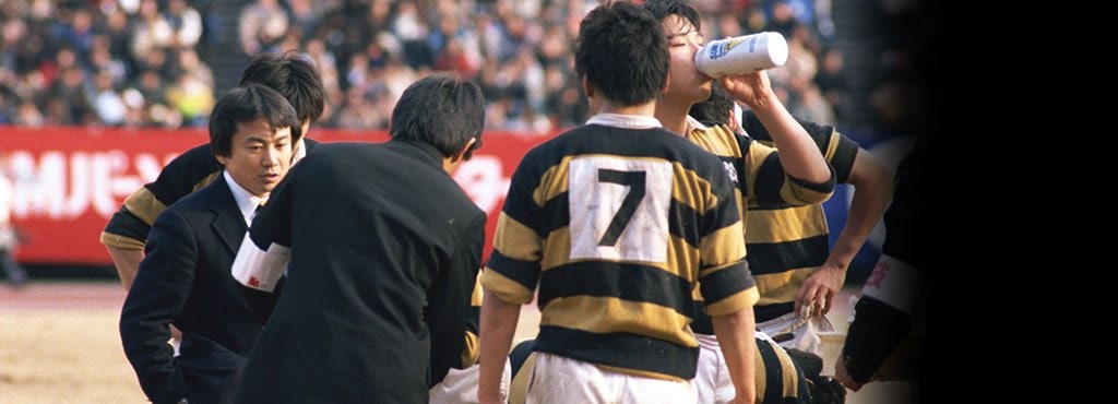 常にラグビー界の先頭を走っていた。上田昭夫さんの表情が忘れられない。＜Number Web＞ photograph by AFLO