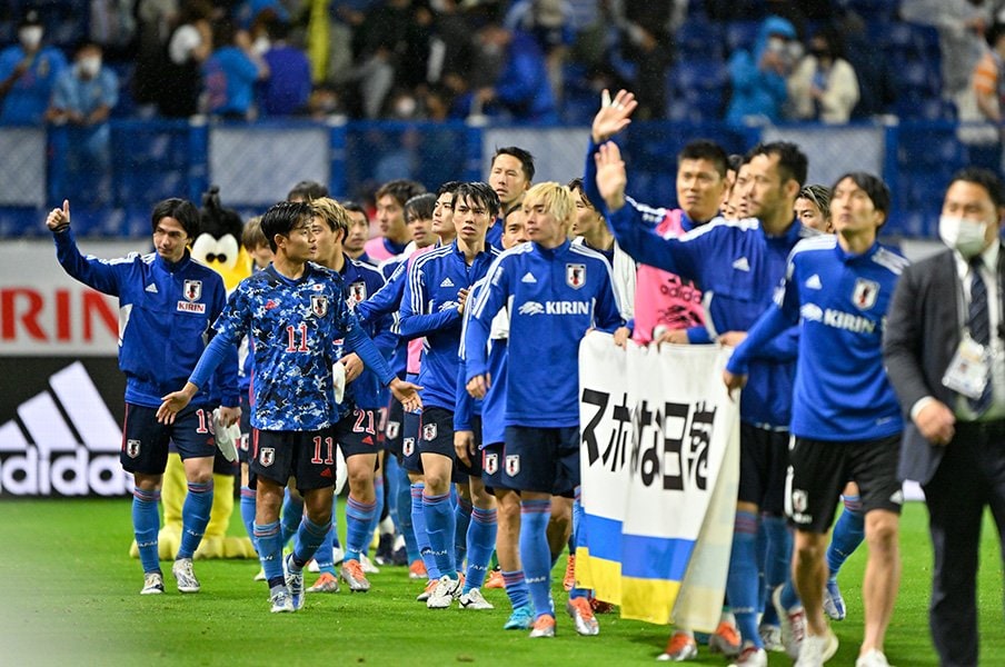 森保ジャパン カタールw杯の26人 を占う最新序列 グッと評価を上げた選手 と 微妙なポジションにいる選手 は誰か サッカー日本代表 Number Web ナンバー