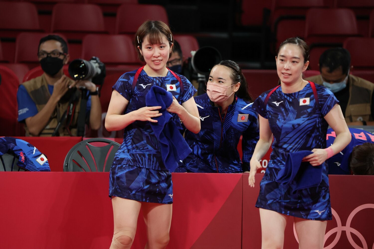 東京五輪ではシングルス代表からは漏れたが、団体戦で銀メダルを獲得　©︎Shinya Mano/JMPA