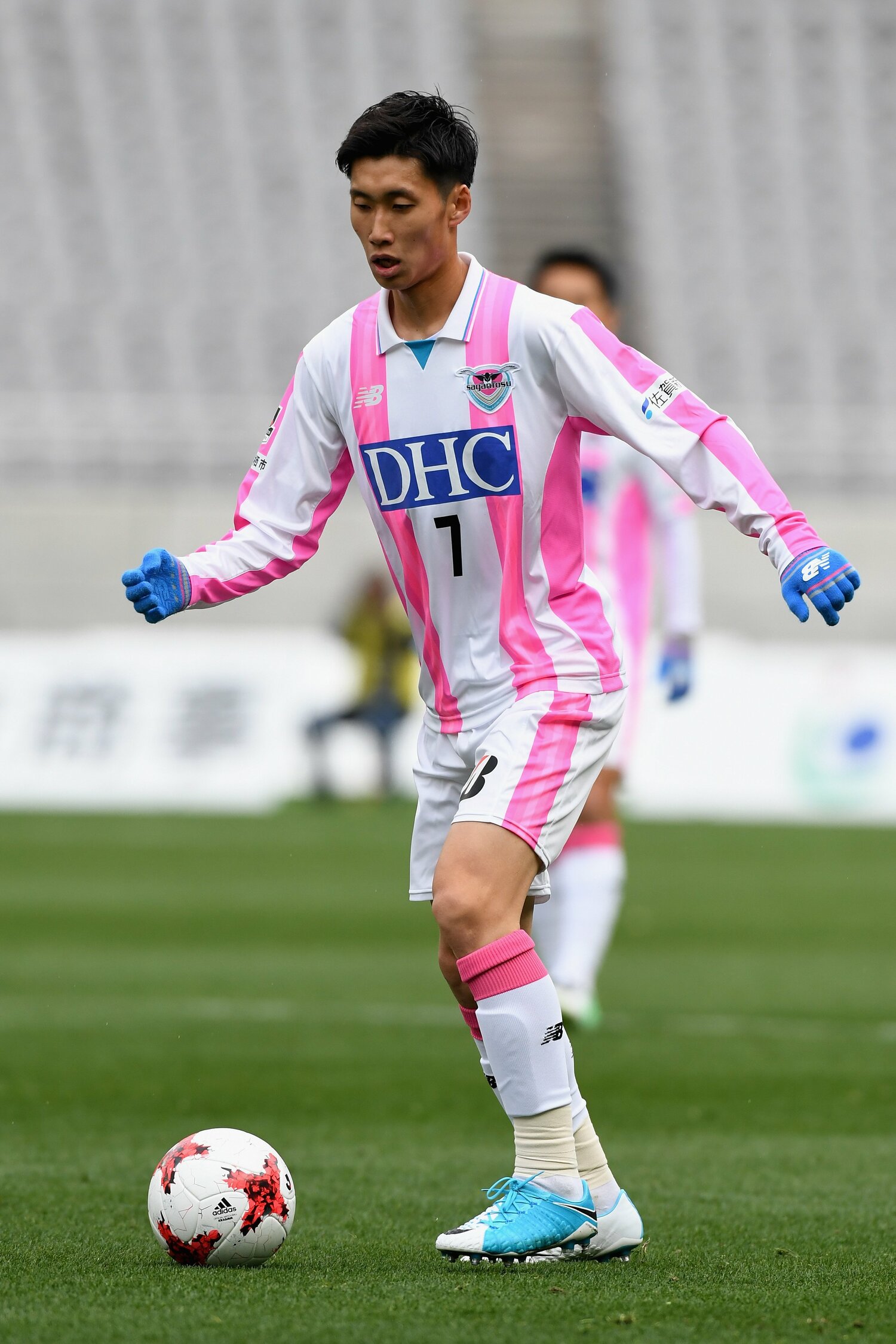 Jリーグ・サガン鳥栖時代の鎌田（2017年撮影）　©Getty Images