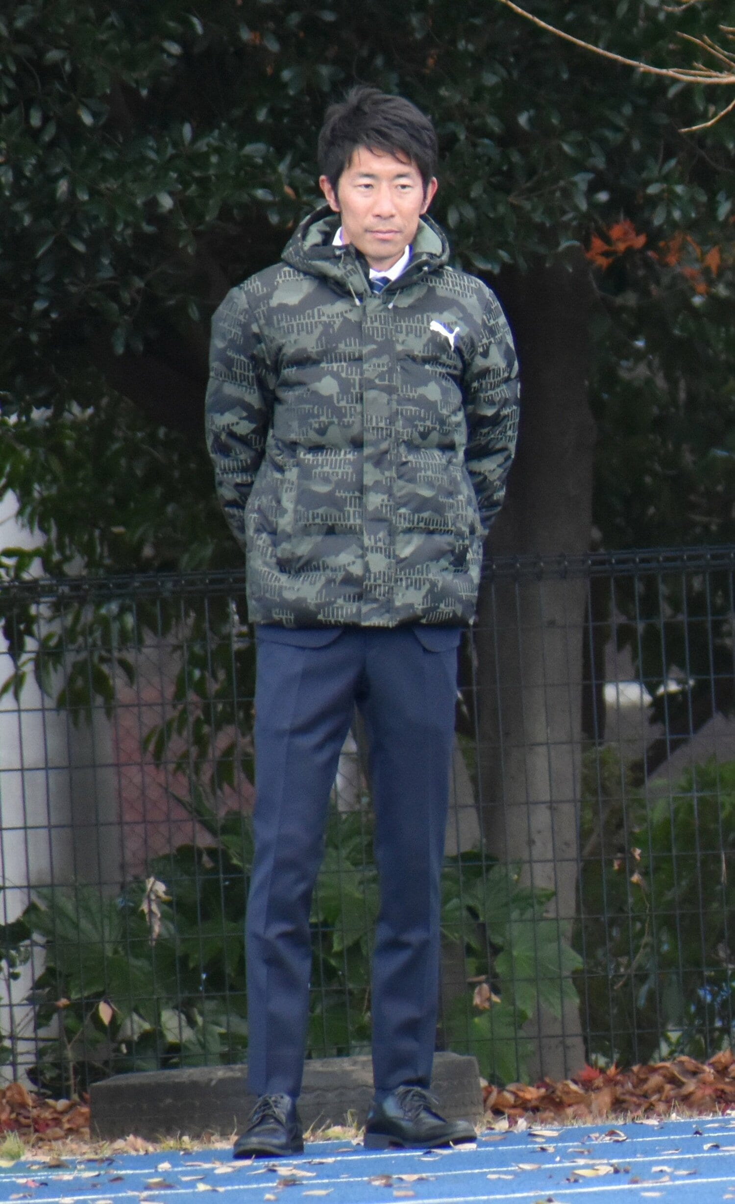 上野の指導スタイルは、部員たちの予想と少々異なっていたという　©JIJI PRESS