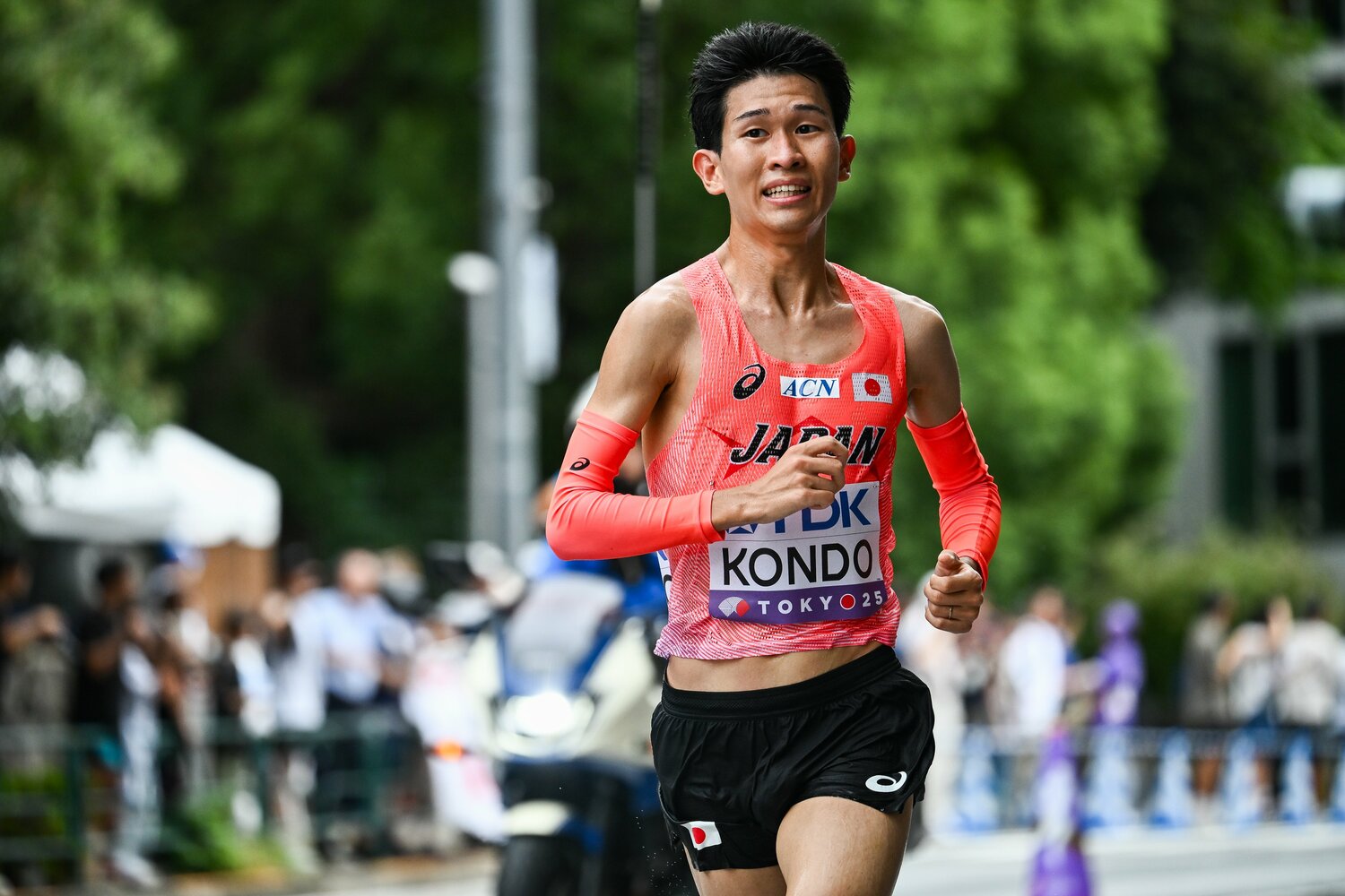 近藤はマラソン部でつちかった走りを発揮した　©Nanae Suzuki