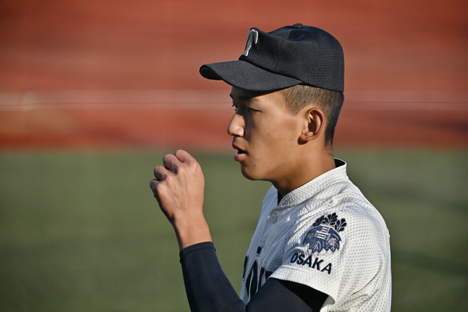大阪桐蔭のエース・前田悠伍 ©Hideki Sugiyama