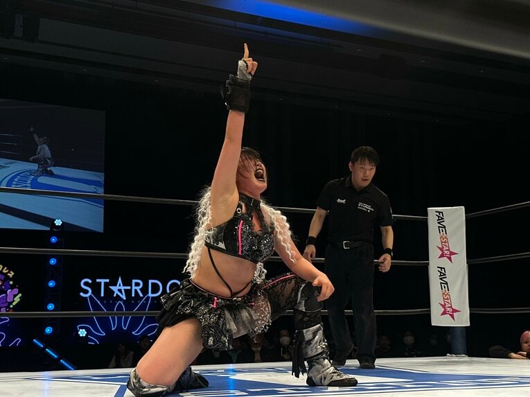 スターライト・キッドvs吏南　©Norihiro Hashimoto