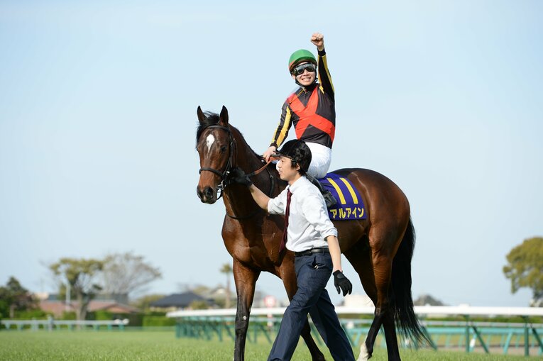 2017年の皐月賞（写真）以来、勝利から見放されていたアルアインだったが、2019年の大阪杯でGI2勝目をあげた　©Naoya Sanuki