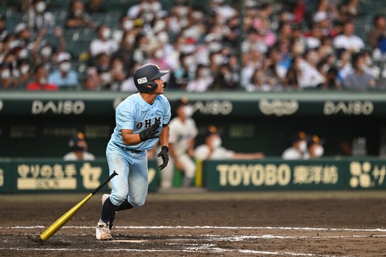 【3回戦・対海星戦】あの満塁弾の打席　©Nanae Suzuki