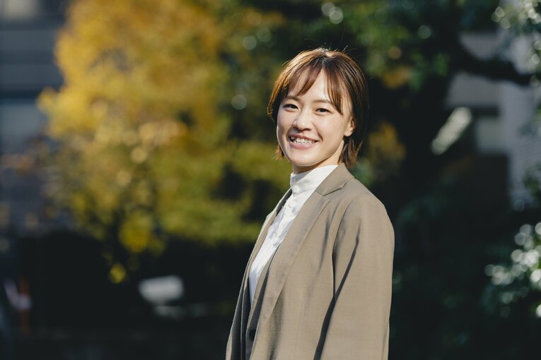 リオ五輪女子レスリング金メダリストの登坂絵莉さん　©Wataru Sato