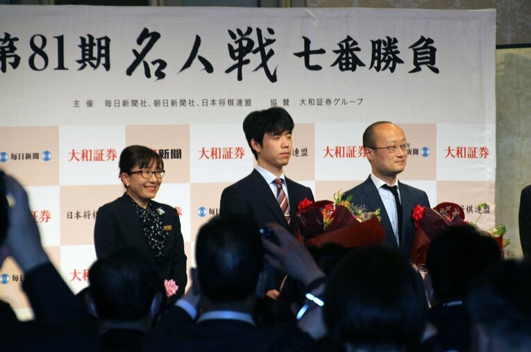 第81期名人戦第1局　©NumberWeb