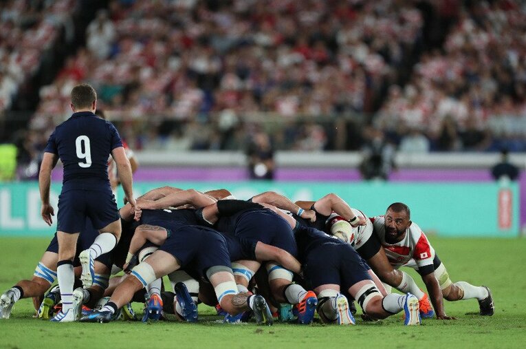 スコットランド戦 ／ photograph by Naoya Sanuki