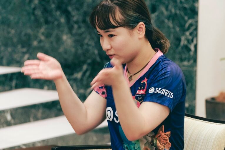 伊藤美誠　©Wataru Sato