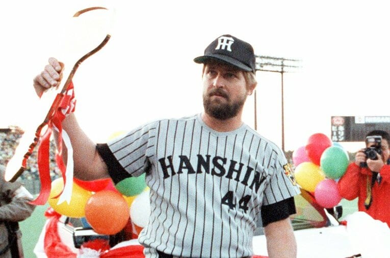 バース／阪神 ／ photograph by Kyodo News