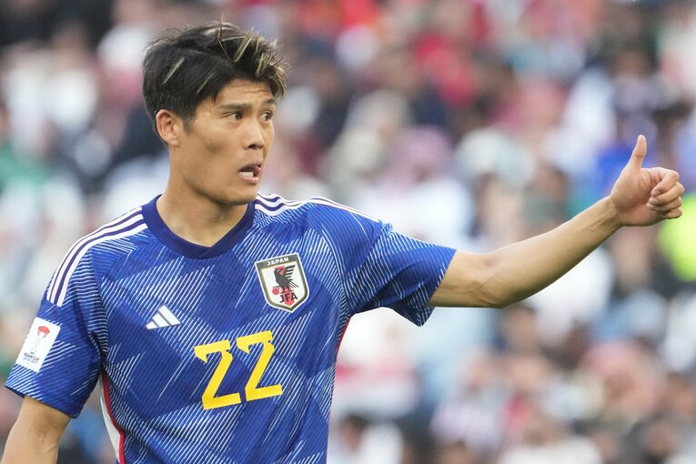 イラク戦の後半から復帰を果たした冨安健洋　©Masashi Hara