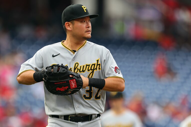 8月、パイレーツに移籍し、結果を残した筒香。来季のチーム残留も決まった ©Getty Images