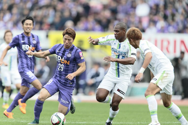 サンフレッチェ広島時代（2015年）©︎Kiichi Matsumoto