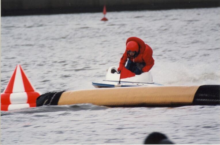 日高逸子は人の何倍もボートに乗り成長した　※本人提供