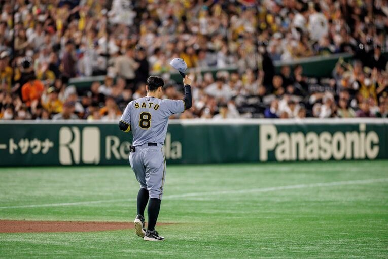 阪神・佐藤輝明　©︎Kiichi Matsumoto