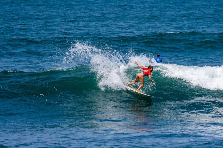 2023 Surf City El Salvador ISA World Surfing Gamesでの松田（全16枚中の3枚目）　©ISA / Pablo Jimenez