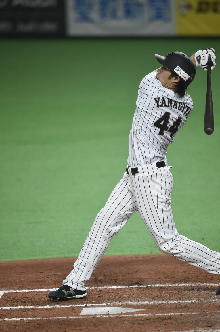 柳田悠岐（2014年日米野球）©︎Naoya Sanuki