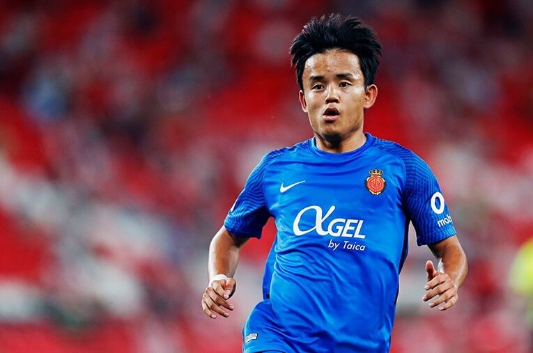 W杯予選からスペインに戻り、さっそく先発出場した久保建英 ／ photograph by Daisuke Nakashima