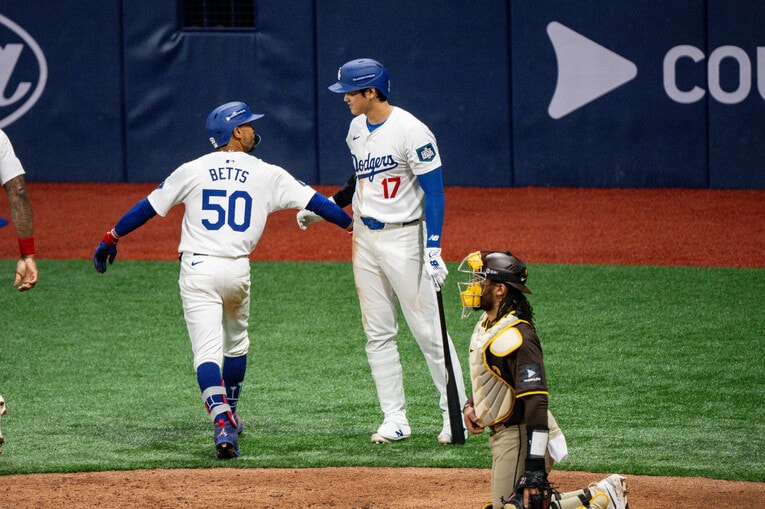 【翔平の英語でコミュニケーション】韓国開幕戦での表情　©Nanae Suzuki