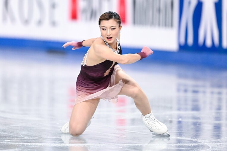 SPから立て直し、安定した演技を見せたフリー【スワイプするとそのほかの写真もご覧になれます】　©Asami Enomoto