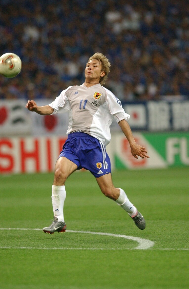 2002年日韓W杯ベルギー戦　©JMPA