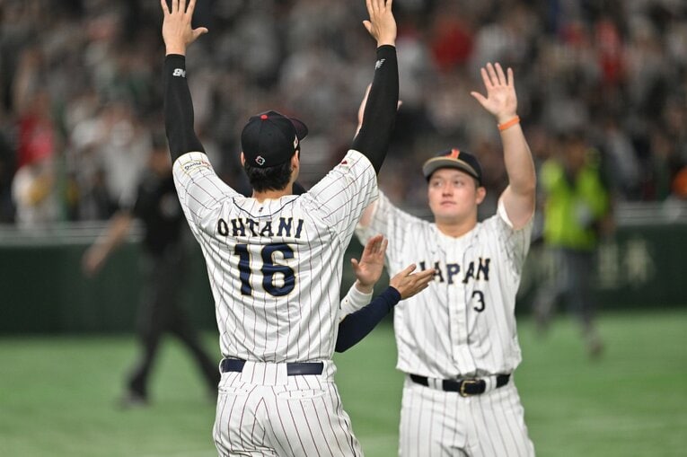 準々決勝イタリア戦での大谷　©Naoya Sanuki