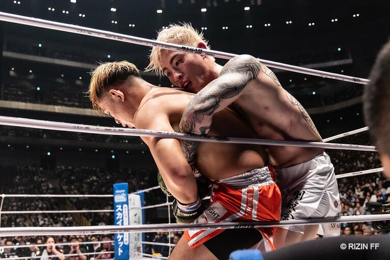 『RIZIN45.』平本蓮vs.YA-MAN　©RIZIN FF