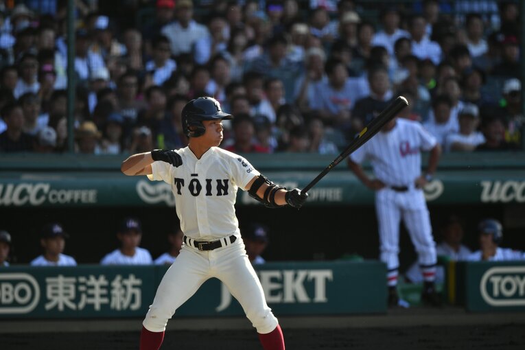 準々決勝の対浦和学院戦　©Hideki Sugiyama