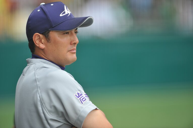 花巻東高野球部・佐々木洋監督（2009年撮影）　©Hideki Sugiyama