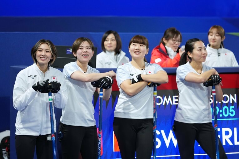 固い絆で結ばれたカーリング女子日本代表・フォルティウスのメンバー　©Tsutomu Kishimoto/JMPA