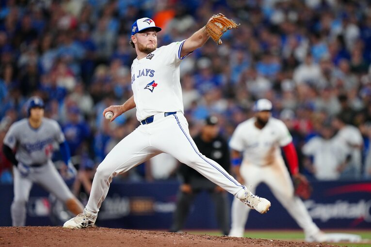 ルーキーとは思えない風格を漂わせていたトレイ・イエサベージ　©︎Daniel Shirey/MLB Photos via Getty Images