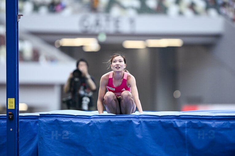 不調の7月には日本選手権でも敗れ、4連覇を逃した　©Nanae Suzuki