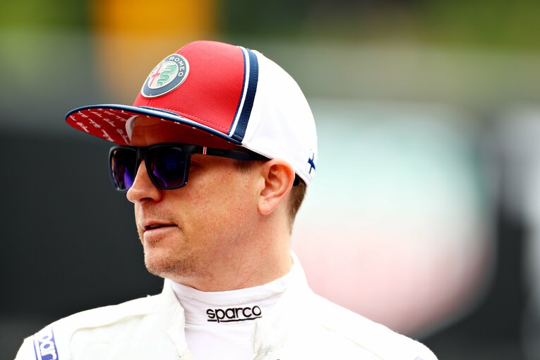 2019年モナコGPで、いかにも“アイスマン”な表情のライコネン　photograph by Getty Images