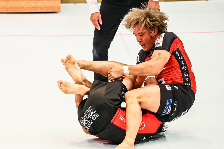 盟友・所英男のチームの一員として再びQUINTETに出場した金原　©Susumu Nagao