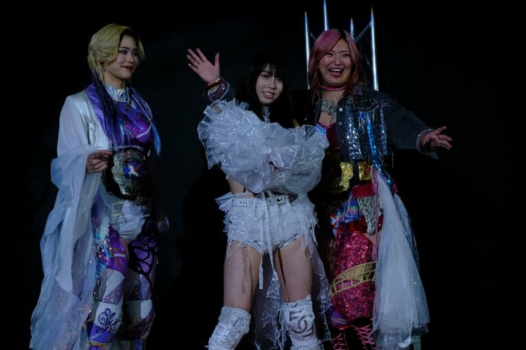 高校3年生の女子プロレスラー・心希（しんの）【スワイプするとそのほかの写真もご覧になれます】©Norihiro Hashimoto