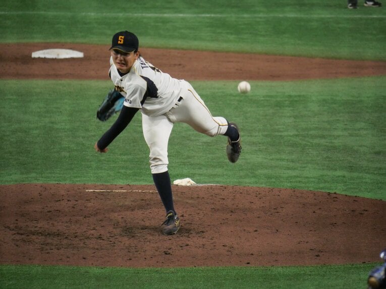 竹丸和幸のもとには多くのスカウトが視察に訪れた　©︎PPAB-lab.