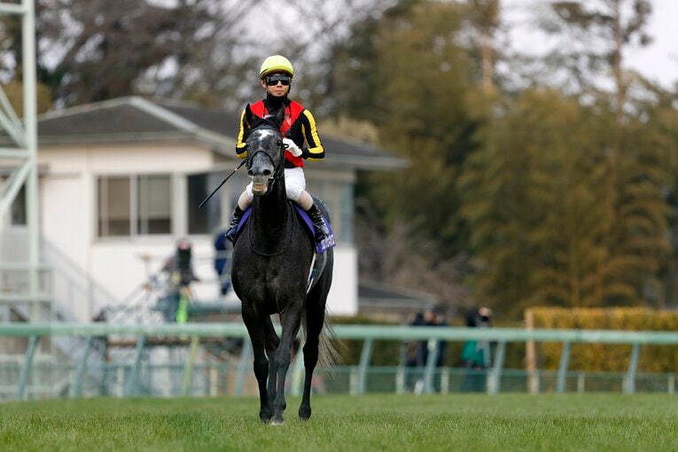 昨年の有馬記念を制した際のクロノジェネシス。今回が引退レースとなる
