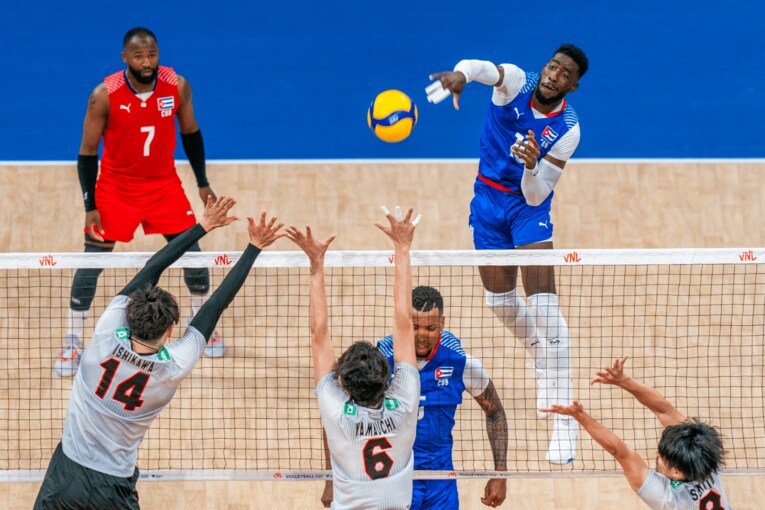 2023年ネーションズリーグ（フランス大会）©︎FIVB