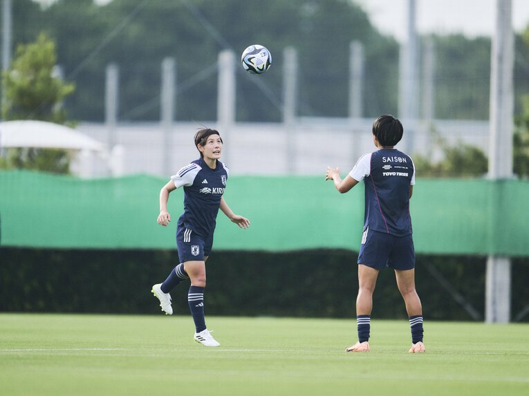自身初となるワールドカップに臨む猶本光（29歳）　©︎Yuki Suenaga