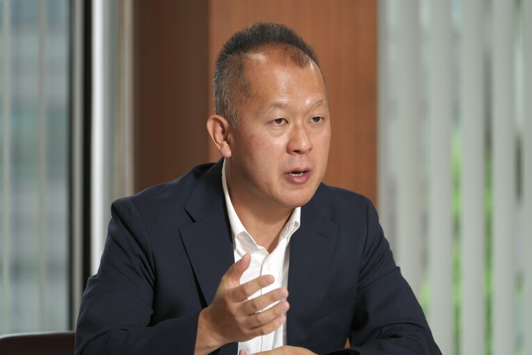 「日刊スポーツ新聞社スポーツ部デスク」の佐々木一郎氏　©Hideki Sugiyama